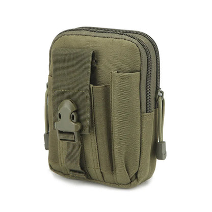 Riñonera Molle para hombre, bolsa pequeña de bolsillo para supervivencia, para correr, viajar, acampar, cazar, Airsoft 