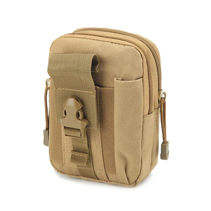 Riñonera Molle para hombre, bolsa pequeña de bolsillo para supervivencia, para correr, viajar, acampar, cazar, Airsoft 