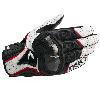 Luvas de motocicleta Couro genuíno Luvas de corrida de motocross masculinas RST390 391 Luvas Primavera Outono Tela sensível ao toque Guantes Moto 