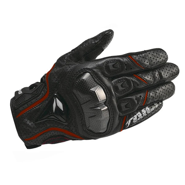 Luvas de motocicleta Couro genuíno Luvas de corrida de motocross masculinas RST390 391 Luvas Primavera Outono Tela sensível ao toque Guantes Moto 