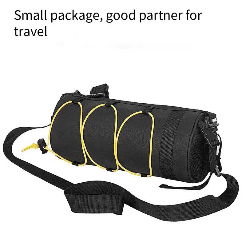 Bolsa delantera para bicicleta de montaña, multifuncional, impermeable, para exteriores, para montar en bicicleta, bolsa delantera para bicicleta de montaña