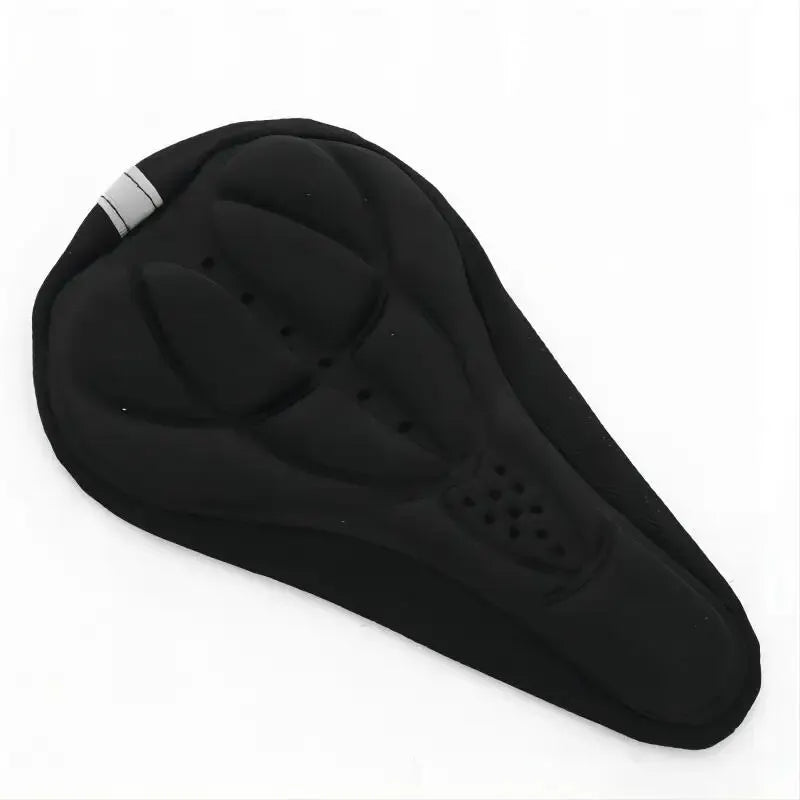 Mountain Bike Riding Thickened Silicone Seat Cover Bicycle Cushion Cover Silicone Seat Cover Soft Outdoor Accessories Saddles Leedoar