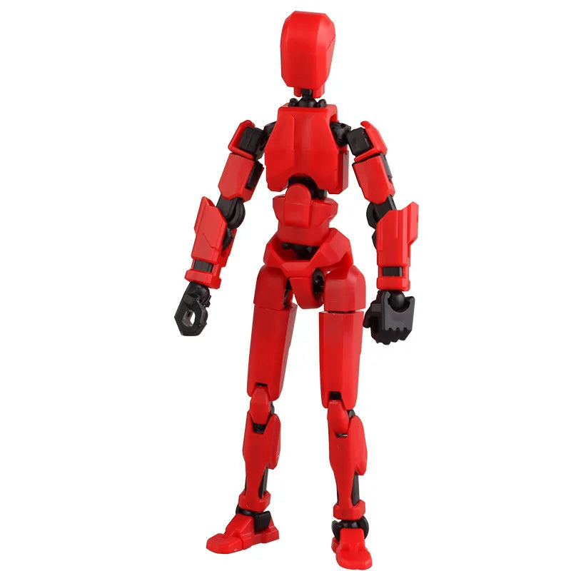 Multi-Jointed Movable Shapeshift Robot 3D Printed Mannequin Dummy 13 Action Figures Toys Kids Adults Parent-children Games gifts Leedoar