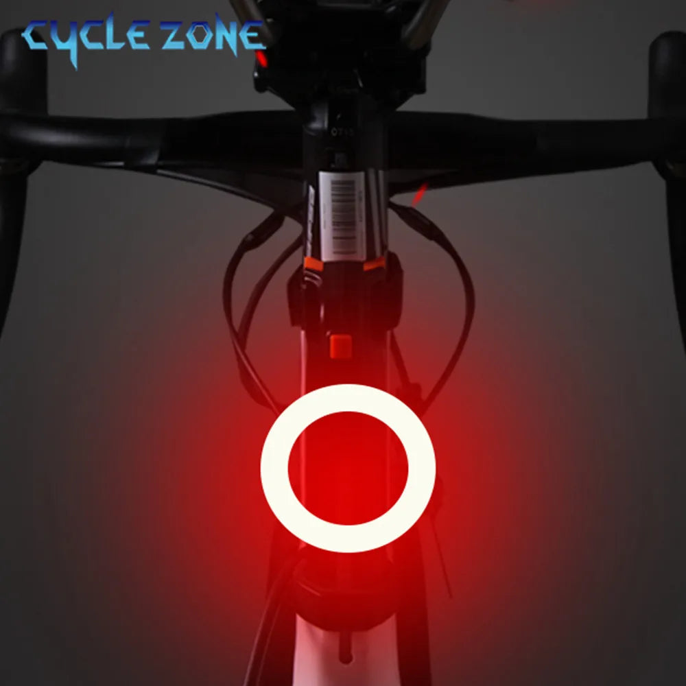 Multi Lighting Modes Bicycle Taillight USB Rechargeable Led Bike Light Flash Tail Rear Lights for Mtb Bike Seatpost Leedoar