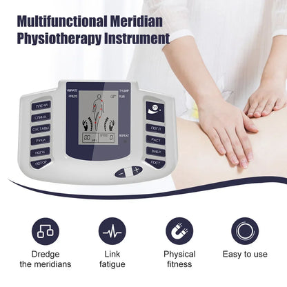 Masajeador digital multifunción EMS Tens para acupuntura, columna cervical lumbar, fisioterapia, masajeador de pulso para uso doméstico 