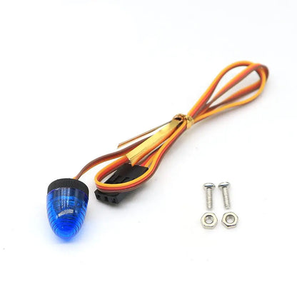 Multi-function LED Lamp Strobing-blasting/Flashing/Rotating Light for 1/10 RC Model Car 1:14 Tamiya Tractor RC Engineering Truck Leedoar