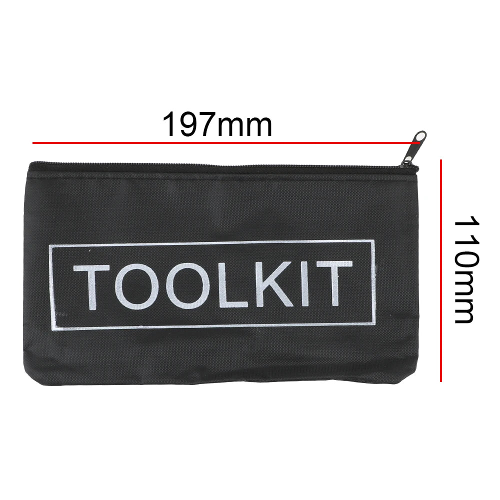 Multi-function Portable Bag Hardware Toolkits Small Tool Bag Waterproof Organizer High Quality Zipper Canvas Oxford Storage Bags Leedoar