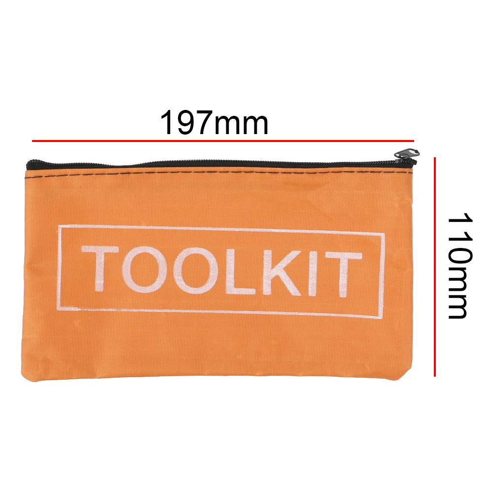 Multi-function Portable Bag Hardware Toolkits Small Tool Bag Waterproof Organizer High Quality Zipper Canvas Oxford Storage Bags Leedoar