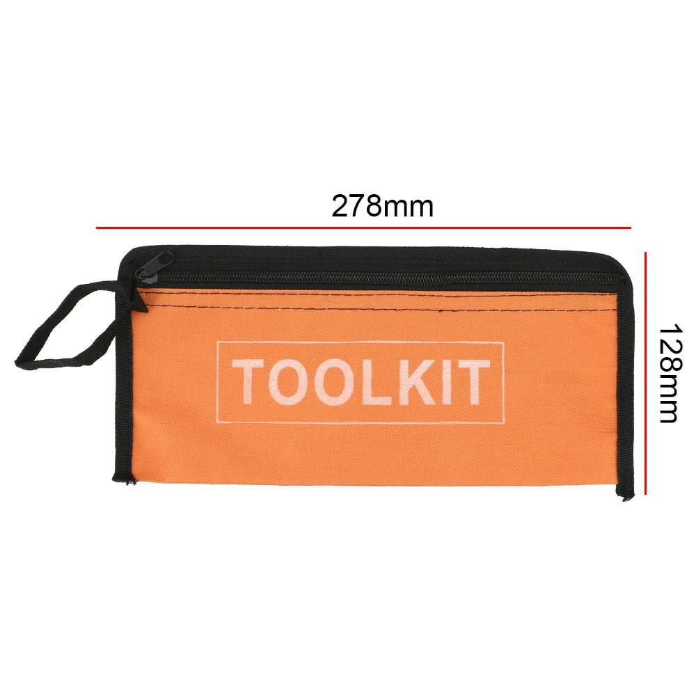 Multi-function Portable Bag Hardware Toolkits Small Tool Bag Waterproof Organizer High Quality Zipper Canvas Oxford Storage Bags Leedoar