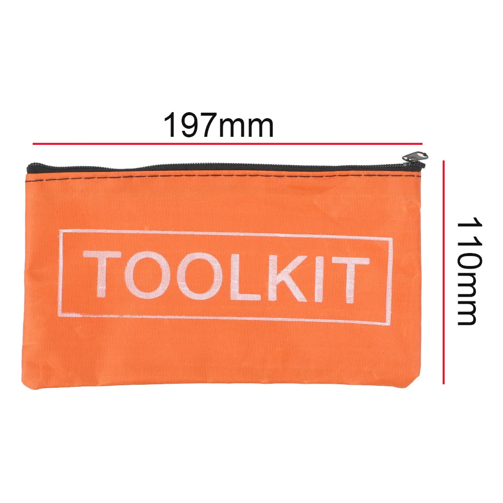 Multi-function Portable Bag Hardware Toolkits Small Tool Bag Waterproof Organizer High Quality Zipper Canvas Oxford Storage Bags Leedoar