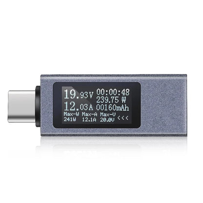 Multifunction Digital Display DC Voltage Ammeter Power Meter Voltage Ammeter Ammeter Detector Charger Indicator Leedoar