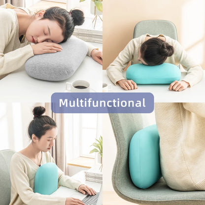 Multifunction Memory Foam Neck Pillow Slow Rebound Soft Travel Pillow for Sleeping Cervical Health Massage Nap Pillows Leedoar