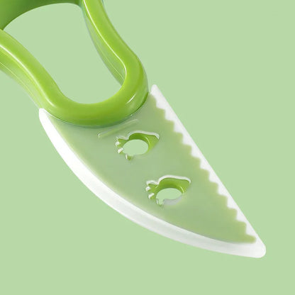 Multifunctional Avocado Cutter Corer Butter Fruit Slicer Peeler Pulp Separator Plastic Knife Kitchen Tools Gadgets Accessories Leedoar