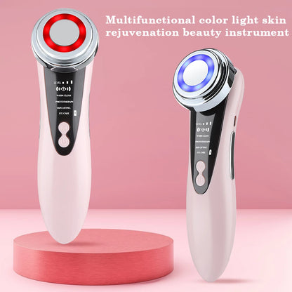 Multifunctional Facial Skin Care Massager Electric Facial Massage Device Clean Face Skin Rejuvenation Lifting Tighten Leedoar