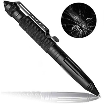 Multifunctional Metal Tactical Pen Anti Skid Emergency Glass Breaker Self Defense Supplies Leedoar