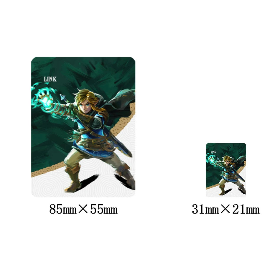 NEW 28/40 Zelda Amiibos Cards Apply to the Legend of Zelda: Tears of the Kingdo and the Legend of Zelda Latest Paragliding Leedoar