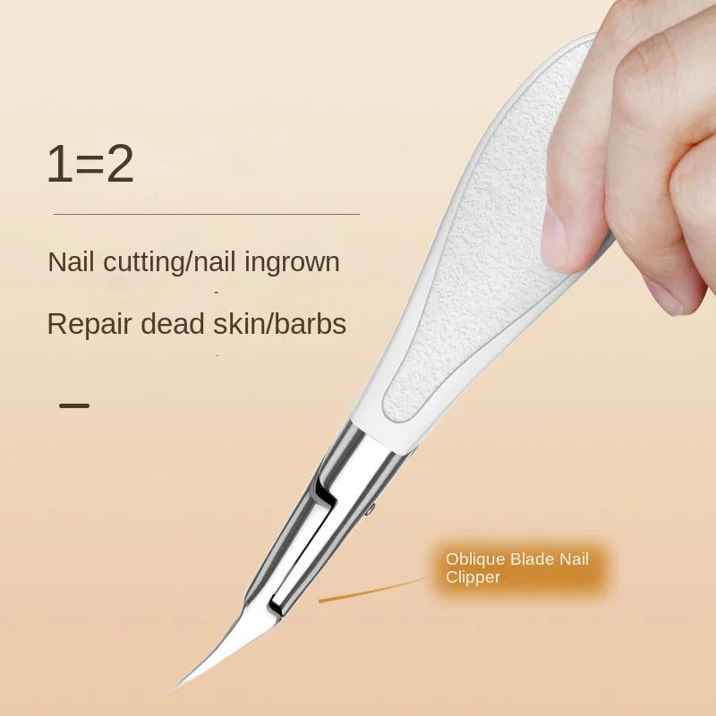 NEW Nail Clippers Toenail Cutters Pedicure Manicure Tools Anti-Splash Ingrown Paronychia Professional Correction Tool Sets Leedoar