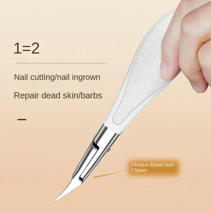 NEW Nail Clippers Toenail Cutters Pedicure Manicure Tools Anti-Splash Ingrown Paronychia Professional Correction Tool Sets Leedoar