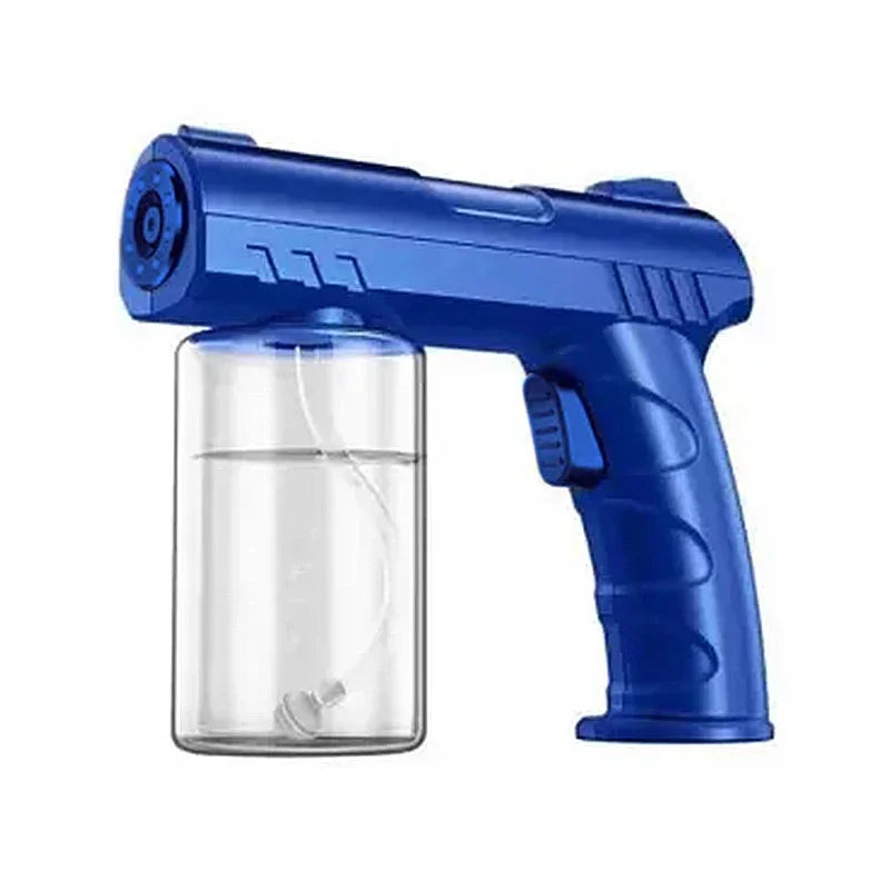 NEW Type 280Ml Barber Sprayer Bottle Wireless Electric Sanitizer USB Nano Blue Light Steam Spray Disinfection Gun Garden House ﻿ Leedoar