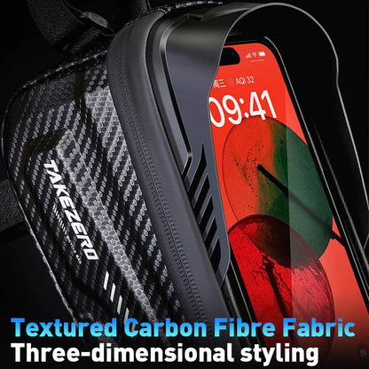 NEWBOLER Bicycle Bag Cycling Top Front Tube Frame Bag Waterproof 6.5 Inches Phone Case Storage Touch Screen MTB Road Bike Bag Leedoar