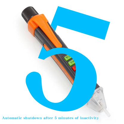 NJTY T02A Multifunction Non-Contact High Voltage Induction Tester, Live/Neutral Wire Detector, Household Electric Tester Pen Leedoar