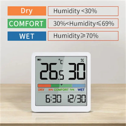 NOKLEAD New Digital Home Indoor Temperature Humidity Meter LCD Digital Thermometer Hygrometer Sensor Gauge Weather Station Leedoar