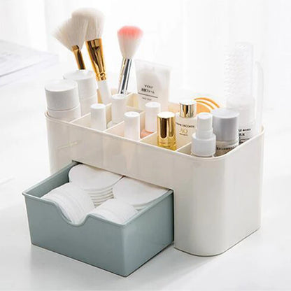 Nail Storage Box Container Cotton Swab Storage Box Accessories Cleaning Desktop Tools Multifunctional Jewelry Box Cosmetic Stor Leedoar