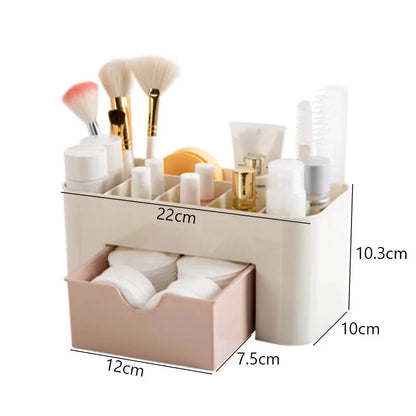 Nails Art Plastic Organizer Container Gel Polish Remover Cleaning Cotton Pad Swab Box Storage Case Decoration Accessories Tool Leedoar