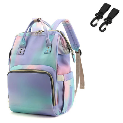 Nappy Backpack Bag Mummy Large Capacity Bag Mom Baby Multi-function Waterproof Outdoor Travel Diaper Bags For Baby Care