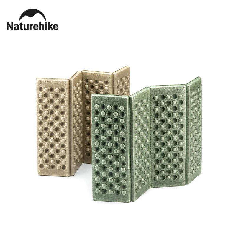 Naturehike Camping Mat Ultralight Folding Mini Mat Portable Foldable Picnic Pad Tent Sleeping Pad Outdoor Hiking Beach Mat Leedoar