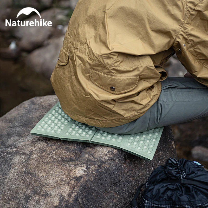 Naturehike Camping Mat Ultralight Folding Mini Mat Portable Foldable Picnic Pad Tent Sleeping Pad Outdoor Hiking Beach Mat Leedoar