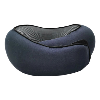 Neck Support Pillow Outdoor Travel Memory Foam Pillow with 360-Degree Head Support Comfortable Airplane Pillow for Sleep Rest