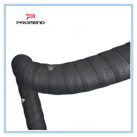 New Bike Tape Carbon Fiber Road MTB Bicycle Handlebar Tape Cycling Mesh Non-Slip Waterproof Bartape Soft EVA Sponge Leather Belt Leedoar