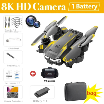 New G6 Drone 8K 5G GPS Professional HD 360 ° Aerial Photography Dual-Camera Foldables Obstacles Avoidanc Brushless Quadrotor 5KM Leedoar