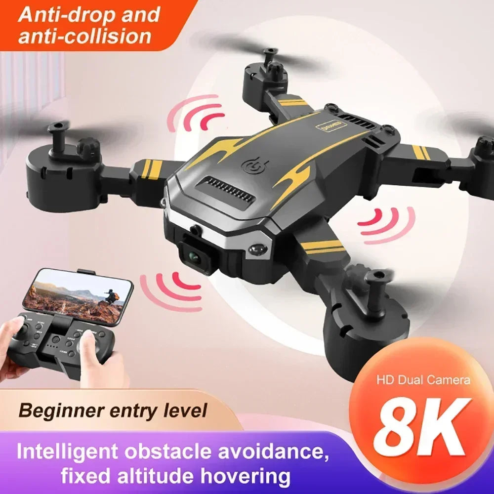 New G6 Drone 8K 5G GPS Professional HD 360 ° Aerial Photography Dual-Camera Foldables Obstacles Avoidanc Brushless Quadrotor 5KM Leedoar