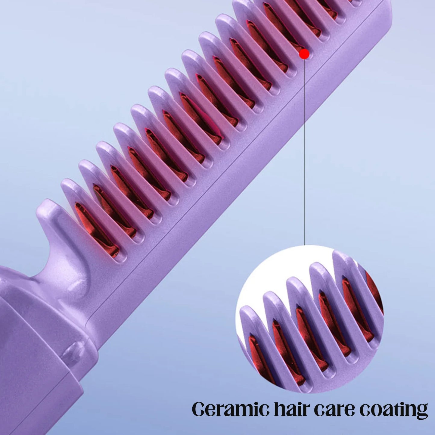 New Hair Straightener Combs for women Long Lasting hair Styling Multi-Function Straightener for Wet and Dry Hair Styling tools