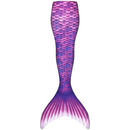 New Kids Adult Swimming Mermaid tail Girl Mom Cosplay Mermaid Costume Children Party Gift Fantasy Swimsuit With Monofin Fin Leedoar