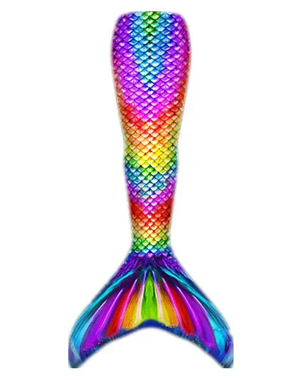 New Kids Adult Swimming Mermaid tail Girl Mom Cosplay Mermaid Costume Children Party Gift Fantasy Swimsuit With Monofin Fin Leedoar