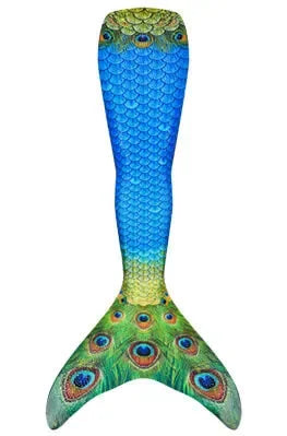 New Kids Adult Swimming Mermaid tail Girl Mom Cosplay Mermaid Costume Children Party Gift Fantasy Swimsuit With Monofin Fin Leedoar