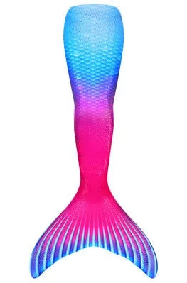 New Kids Adult Swimming Mermaid tail Girl Mom Cosplay Mermaid Costume Children Party Gift Fantasy Swimsuit With Monofin Fin Leedoar