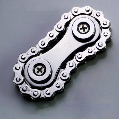 New Sprockets Flywheel Fingertip Gyro Fidget Spinner Antistress Anxiety Metal Bike Chains Christmas Gift For Adult Kids Leedoar