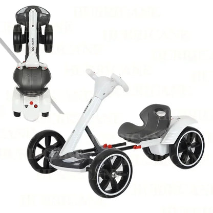 New outdoor lightweight installation-free foldable children's electric kart