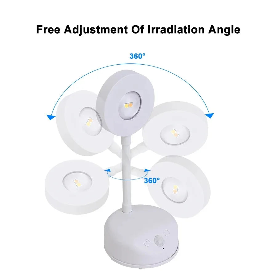 Luz noturna com sensor de movimento, luz sem fio USB LED para cozinha, quarto, mural, sala de estar, sensor, lâmpada de parede, iluminação interna, LED USB 