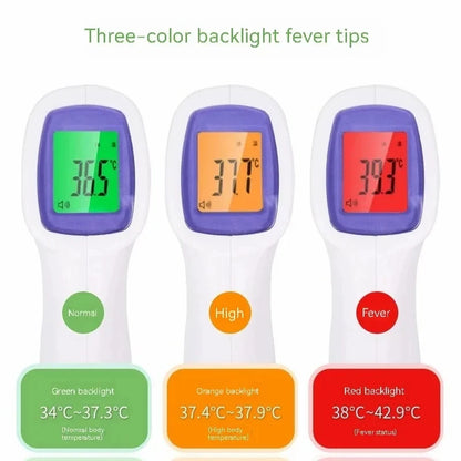 Non-Contact High-Precision Thermometer Handheld Smart Forehead Temperature Gun Family Health Care Temperature Measurement Leedoar