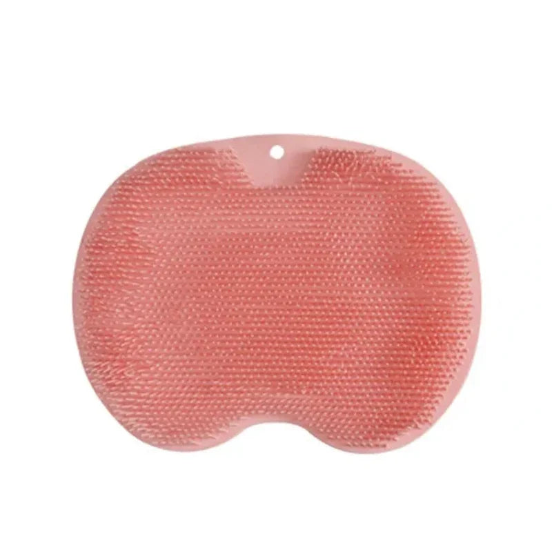 Tapete de banho antiderrapante, silicone, massagem, lavagem, almofada para os pés, banho, massagem, escova, banheiro, esfregar, costas, escova com ventosa, ferramentas de limpeza 