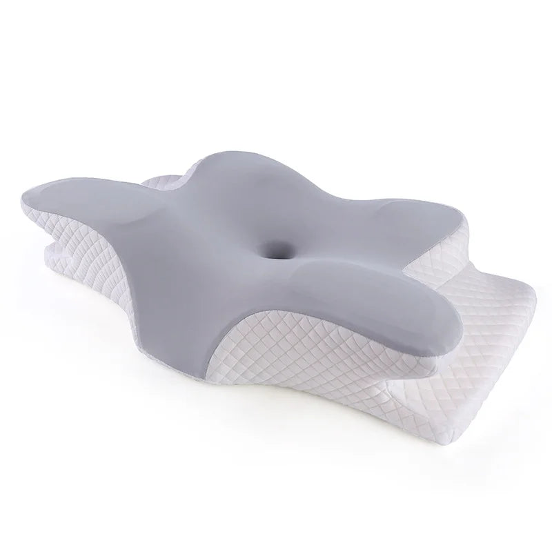 Nuovi cuscini in Memory Foam a forma di farfalla rilassante cuscino cervicale a rimbalzo lento sollievo dal dolore cuscino ortopedico per dormire