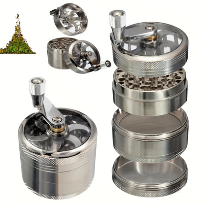 Nut and Hard Spice Grinder for Nutmeg Ginger Rock Salt and Peppercorn Hand tools, crushers Leedoar