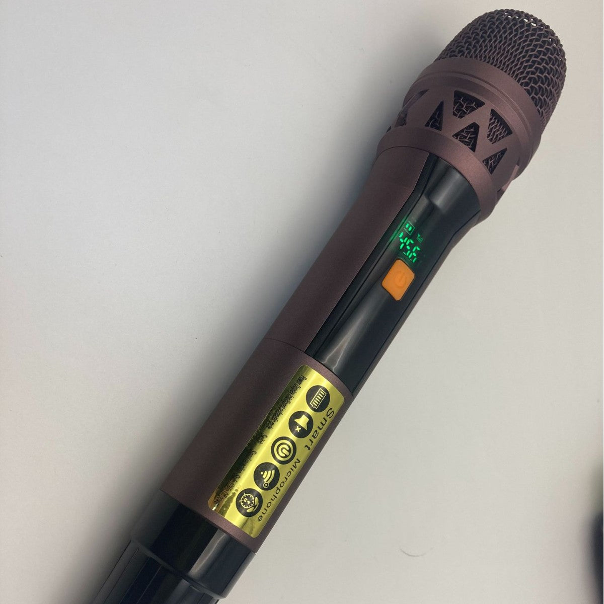 LEEDOAR HT-36 Red Wireless Handheld Microphone for Home Karaoke, Meetings, and Trolley Speakers; Hot-Selling in Vietnam and Cambodia.
