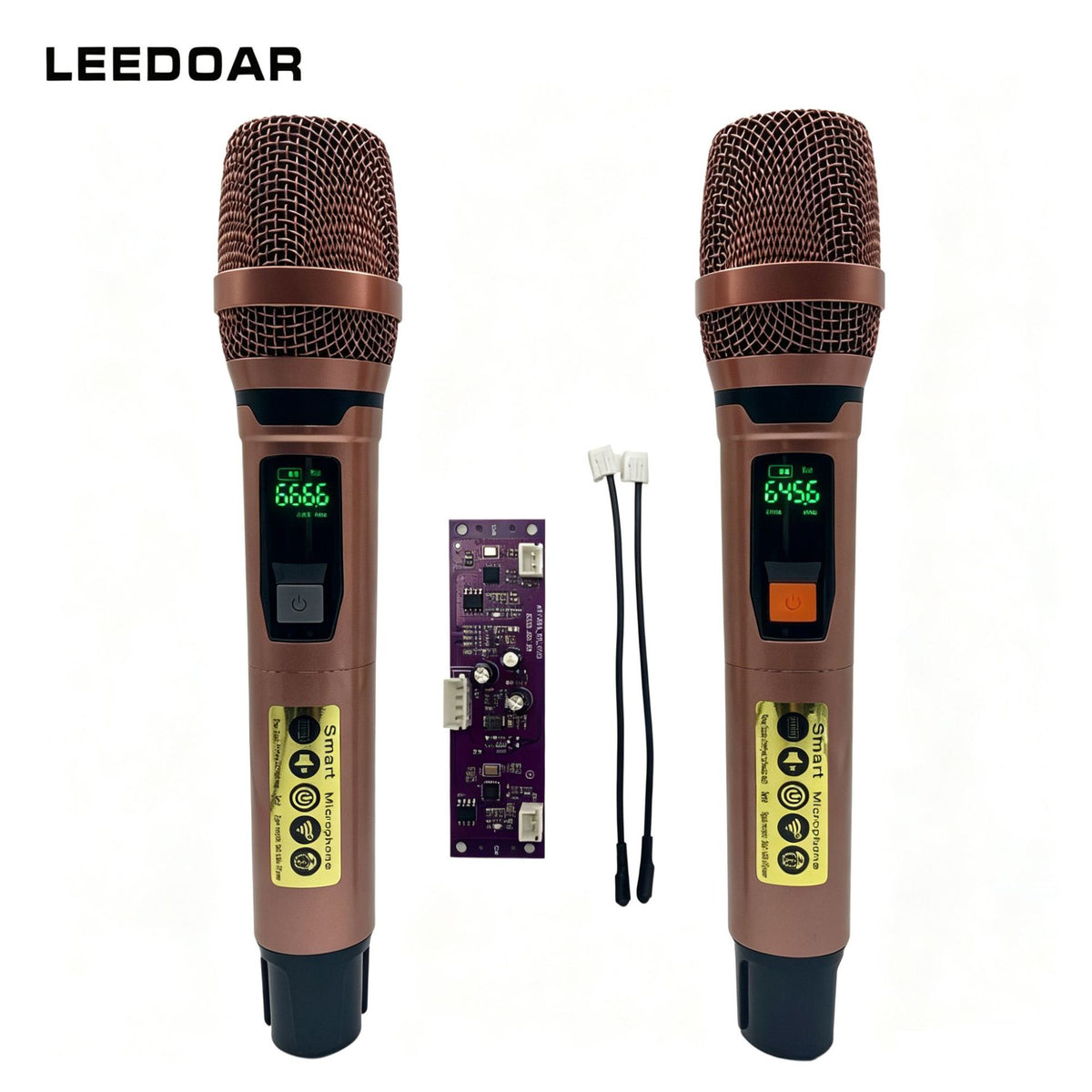LEEDOAR HT-22 Portable FM Hi-Fi Handheld Metal Home Use Microphone for  Trolley Speaker Outdoor Performances Karaoke – Hot-selling in Vietnam, South Korea, Japan, the Philippines, Russia, and Europe