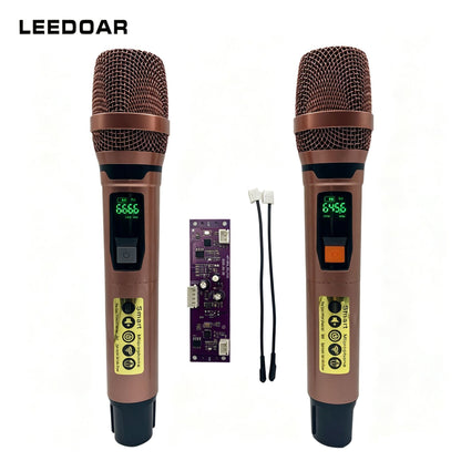 LEEDOAR HT-22 Portable FM Hi-Fi Handheld Metal Home Use Microphone for  Trolley Speaker Outdoor Performances Karaoke – Hot-selling in Vietnam, South Korea, Japan, the Philippines, Russia, and Europe